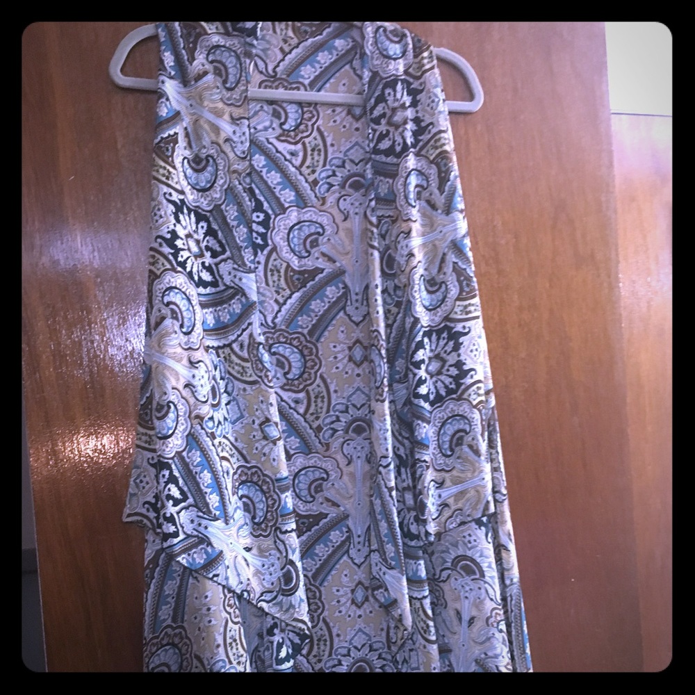 Kimono long vest